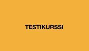 Testikurssi