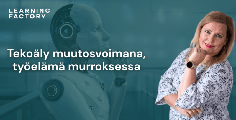 Tekoäly muutosvoimana, työelämä murroksessa - puheenvuoro
