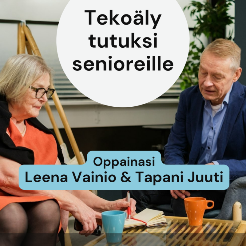 Leena ja Tapani keskusteluvat tekoälystä